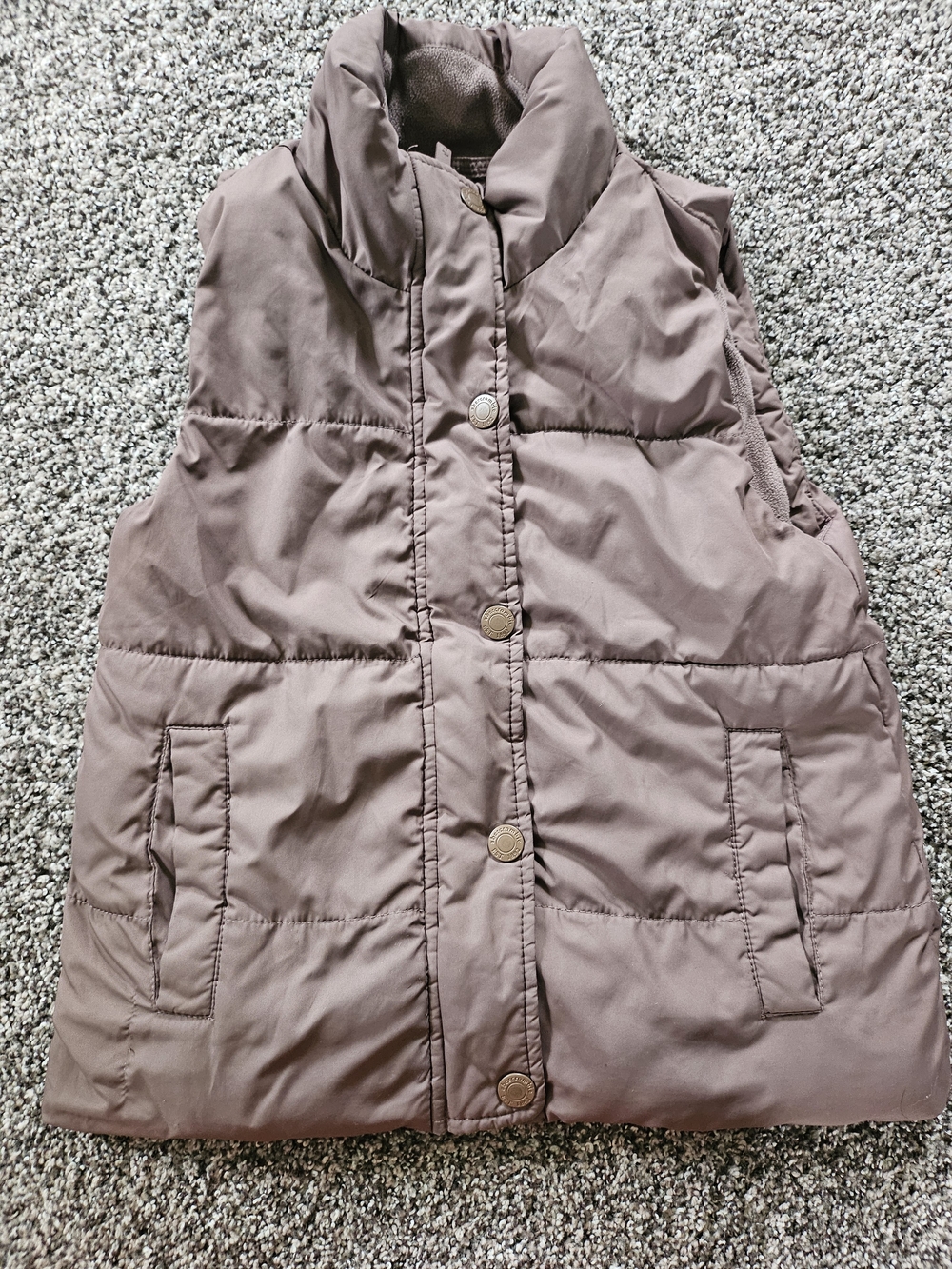 abercrombie kids dusty mauve fleece jacket label